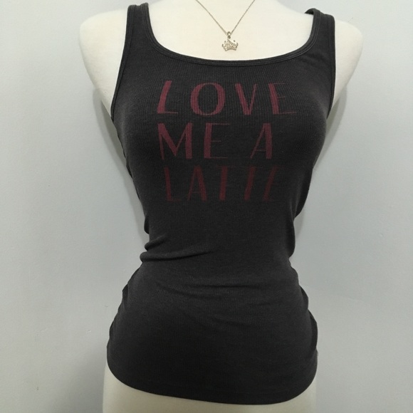 💛Love me a Latte☕️ tank top - Picture 2 of 3